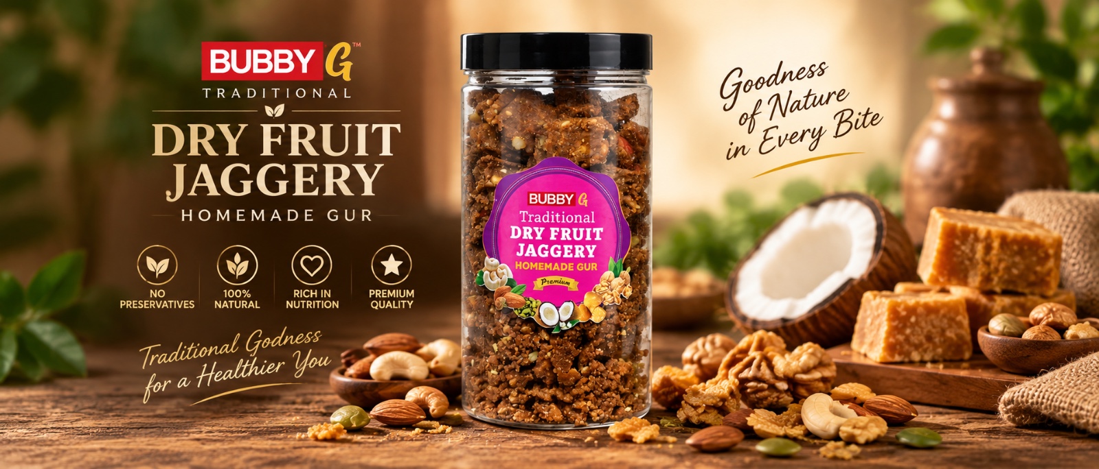 Dry Fruit Jaggery