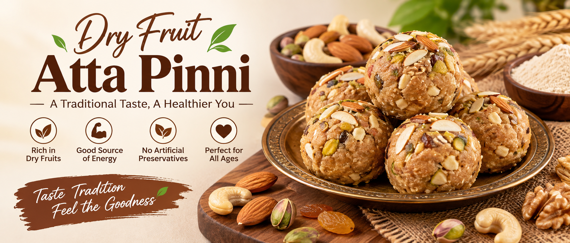 Dry Fruit Atta PINNI